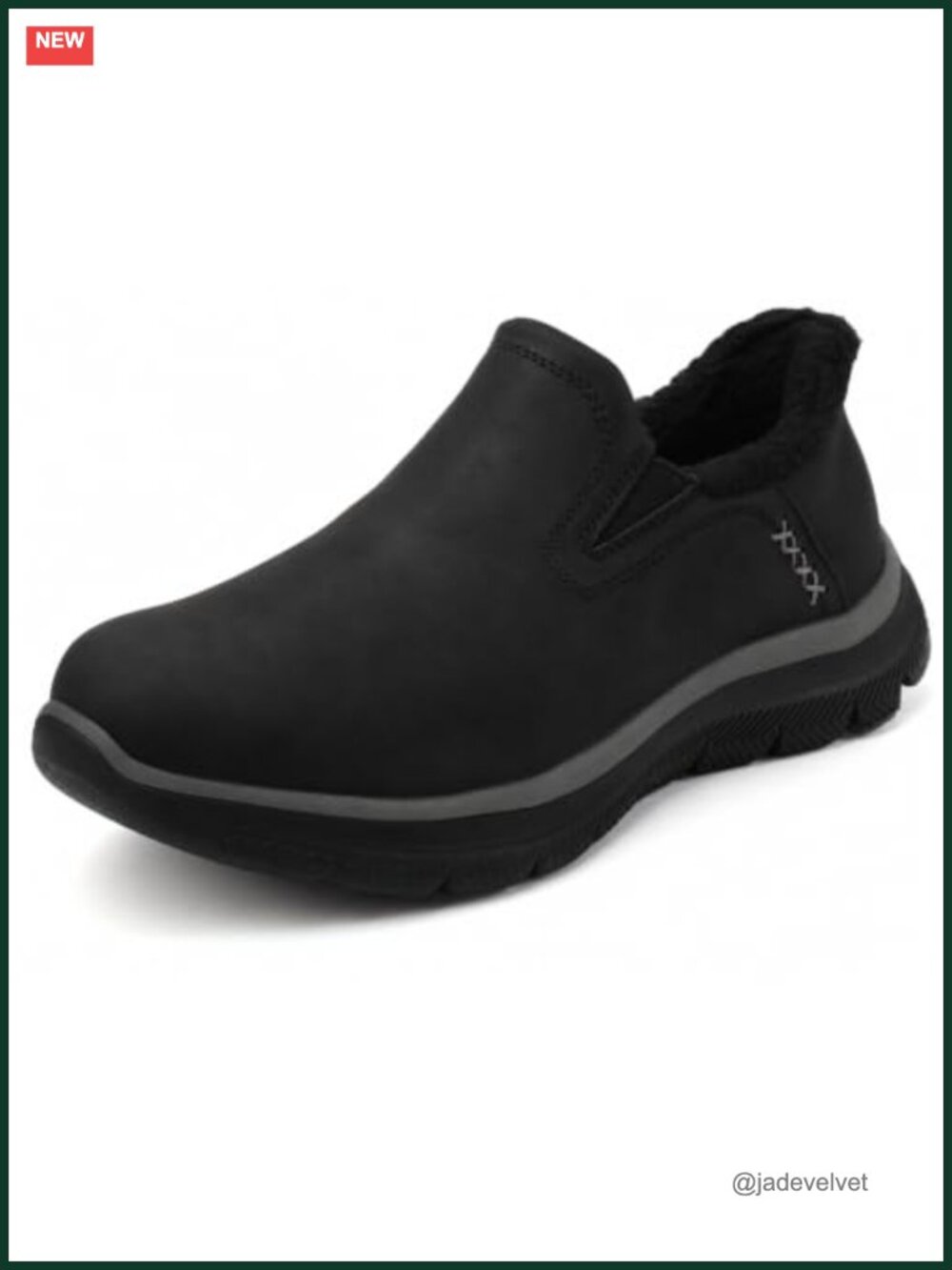 Women's Slip On Winter Ankle Booties Faux Fur Lined Easy Entry Warm